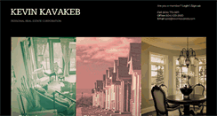 Desktop Screenshot of kevinkavakeb.com